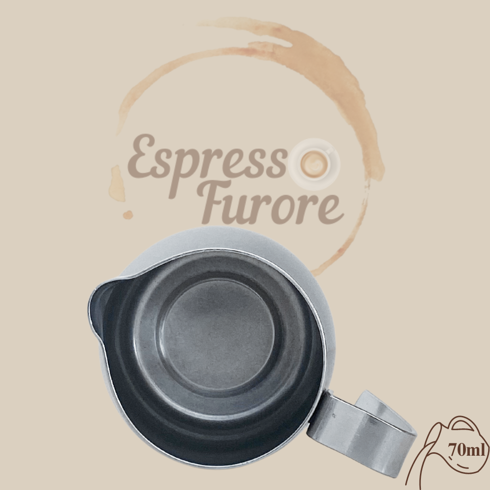 Espresso Furore Motta Sahnekännchen Cremierino Espresso Latte Macchiato Kännchen Edelstahl 70 ml