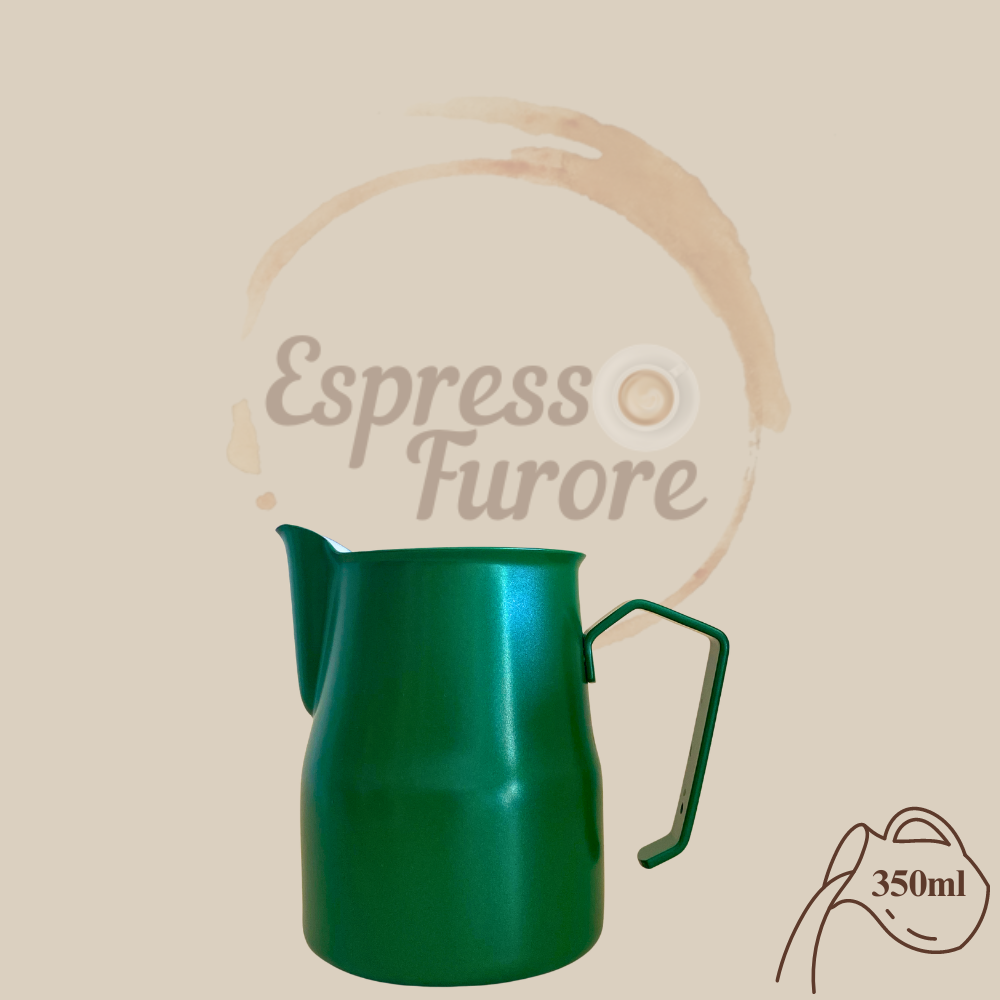 Motta Europa Aufschäumkännchen 350 ml in grün Espresso Furore