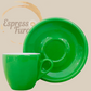 Nuova Point Palermo Caffè Espressotasse grün 56ml - 6 Tassen