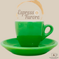 Nuova Point Palermo Caffè Espressotasse grün 56ml - 6 Tassen Espresso Cirillo 