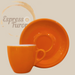 Nuova Point Palermo Caffè Espressotasse orange 56ml - 6 Tassen