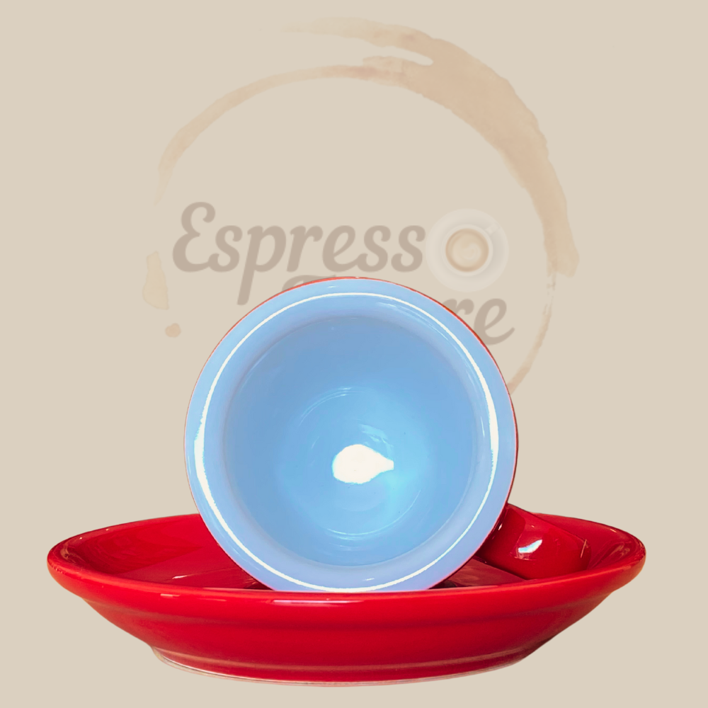 Nuova Point Palermo Caffè Espressotasse rot 56ml - 6 Tassen innentasse Espresso Furore