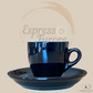 Nuova Point Palermo Caffè Espressotasse schwarz 56ml - 6 Tassen Espresso Furore