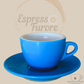 Nuova Point Palermo Caffè Kaffeetasse blau 145ml - 6 Tassen Espresso Furore