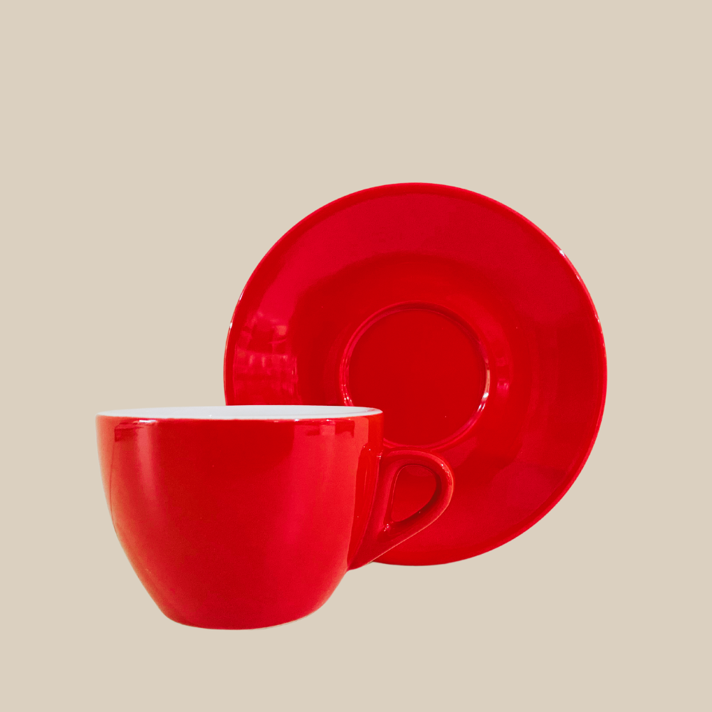 Rote Kaffeetasse – Übergroße Keramik-Tasse, Mikrowellen- Und Spülmaschinenfest