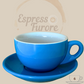 Nuova Point Palermo Caffè Lattetasse blau 260 ml - 6 Tassen Espresso Furore