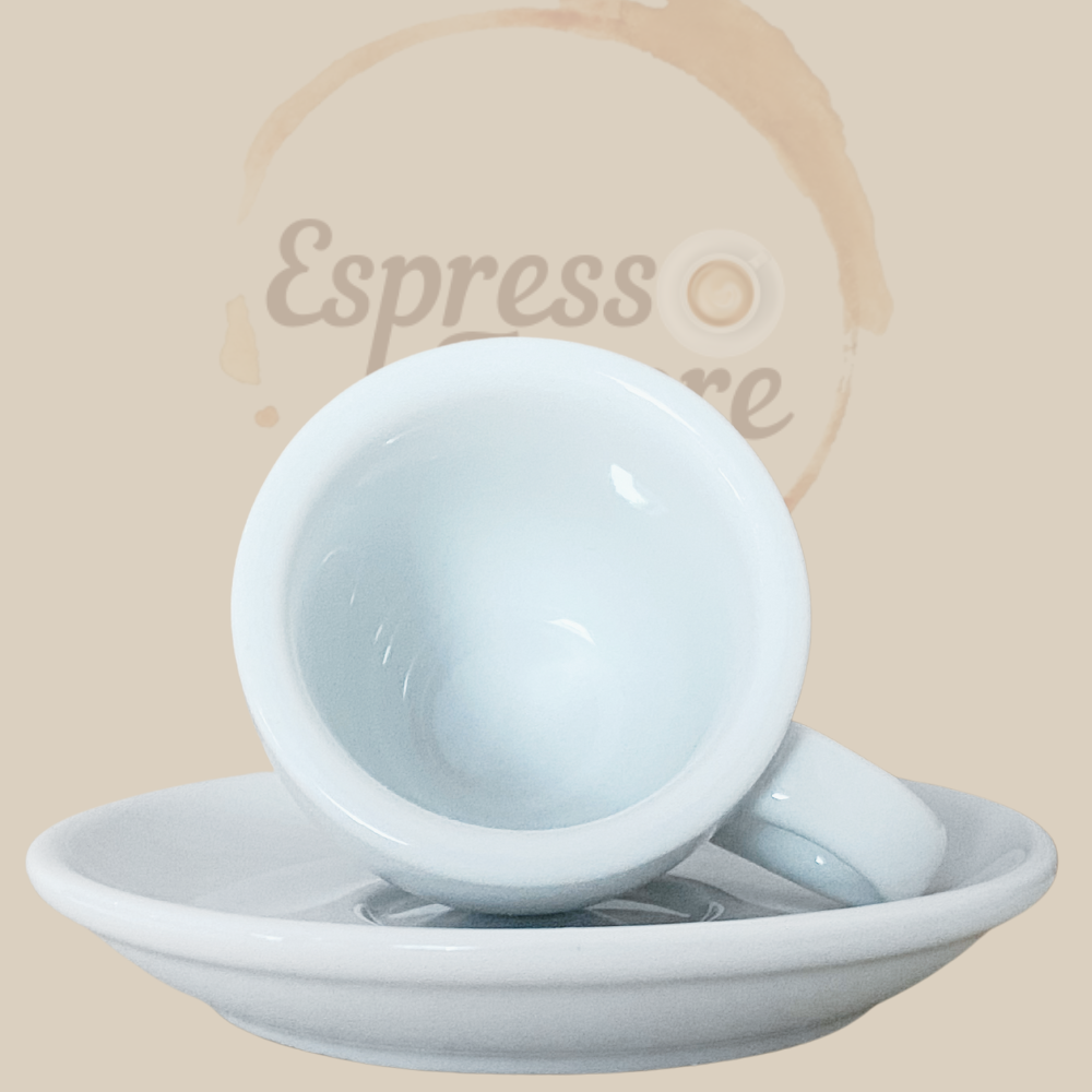 Nuova Point Portofino Caffè Espressotasse weiß 55ml - 6 Tassen innentasse Espresso Furore