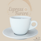 Nuova Point Portofino Caffè Kaffeetasse weiß 145ml - 6 Tassen Espresso Furore