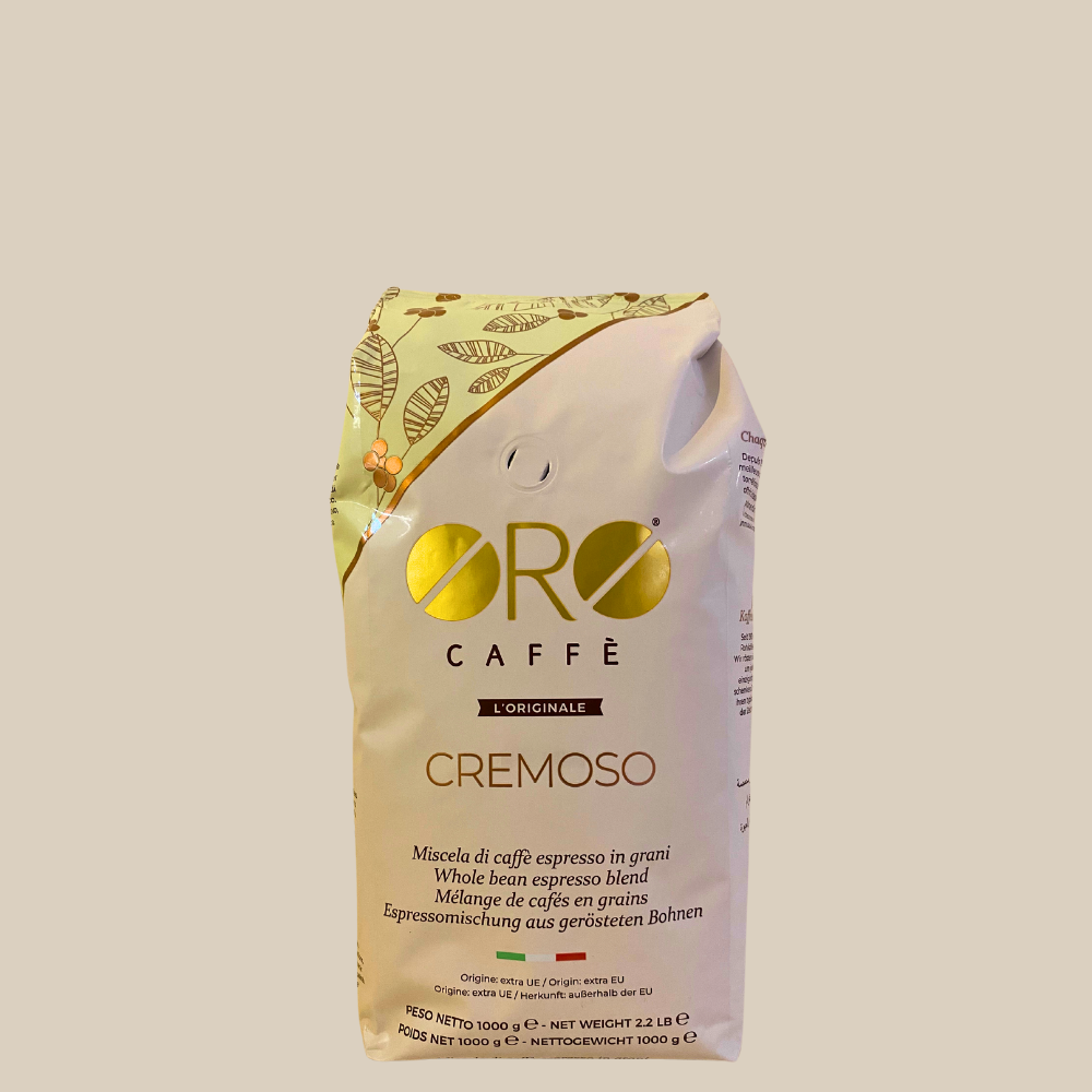 Oro Caffè Cremoso BAR BLEND Espresso 1000g ganze Bohnen Espresso Furore