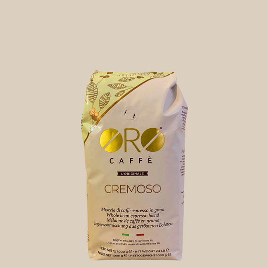 Oro Caffè Cremoso BAR BLEND Espresso 1000g ganze Bohnen Espresso Furore