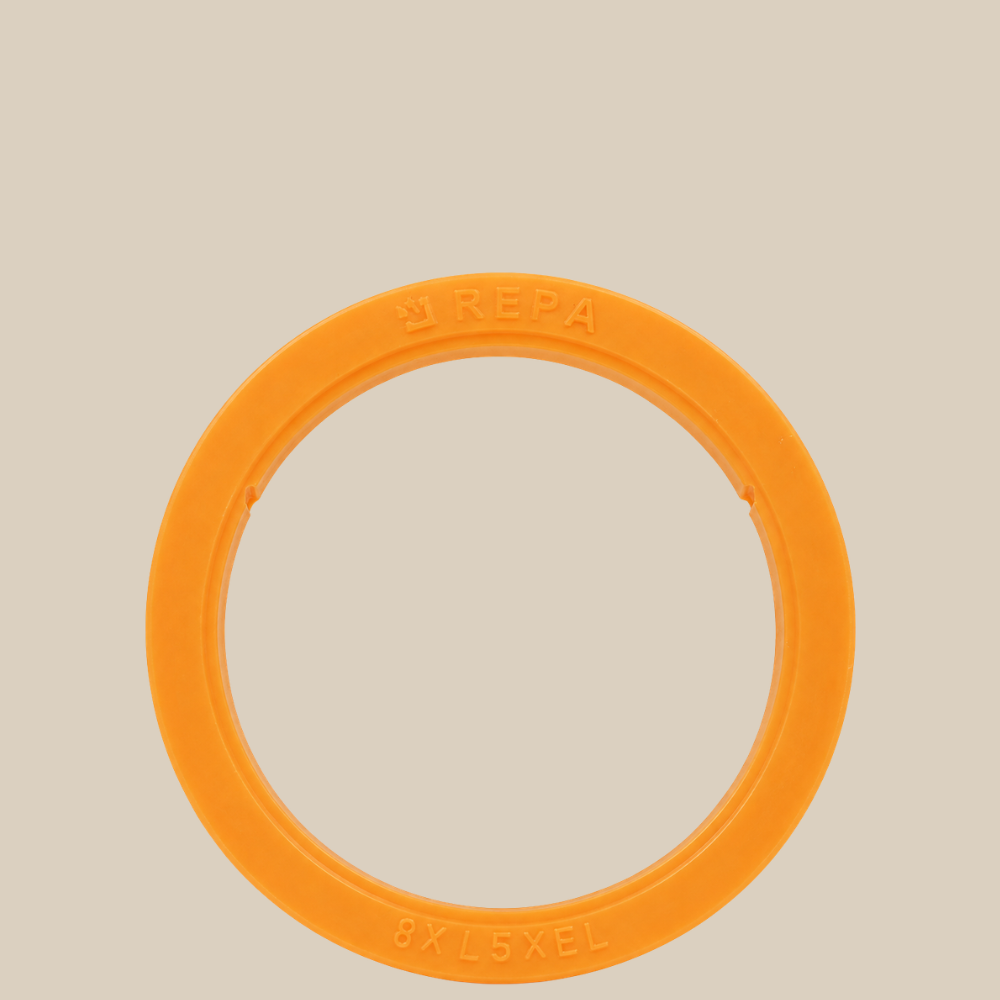 Espresso Furore Repa Siebträgerdichtung orange aus Silikon für E61 Brühgruppen 8mm stark