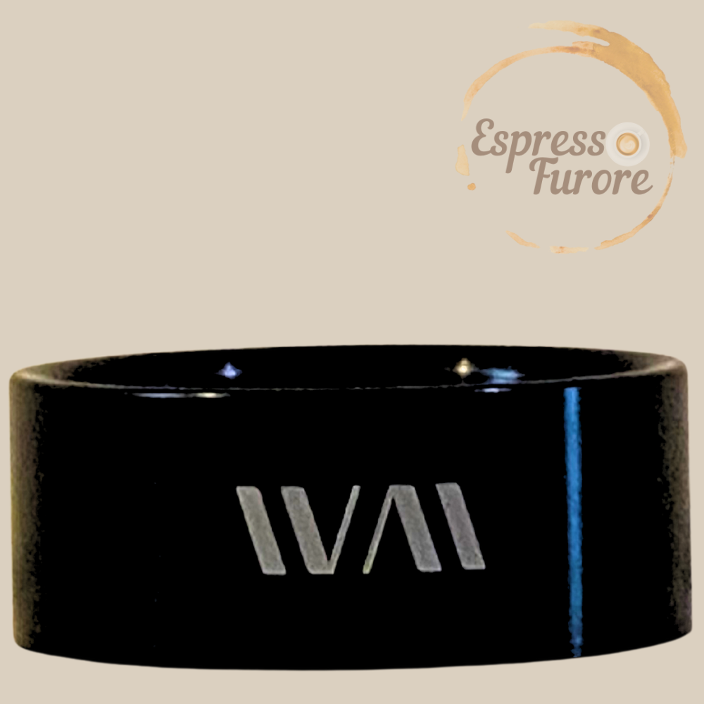 Wiedemann Manufaktur Präzisionstrichter 58 mm schwarz mit Magneten Espresso Furore