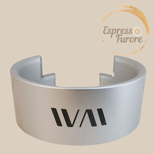 Wiedemann Manufaktur Präzisionstrichter 58mm Silber mit Magneten für Eureka New Mignon Espresso Furore