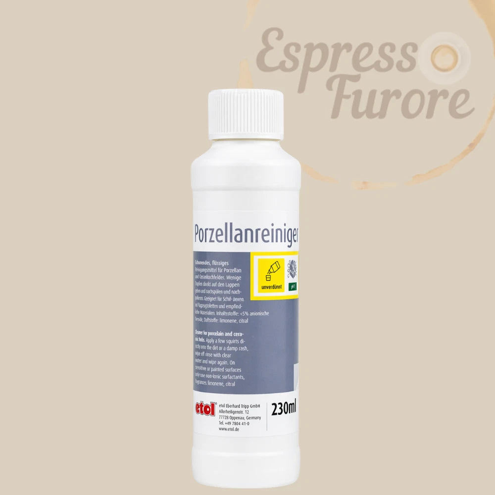 Etolit Porzellanreiniger 230ml, starke Reinigung für Porzellan & Cerankochfelder