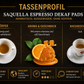 Saquella DEK ohne Koffein E.S.E. Kaffeepads, Espressopads 15 Pads 100g