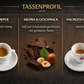 Saquella Crema Italia 1000g ganze Bohnen – ausgewogen, weich, mit feiner Süße