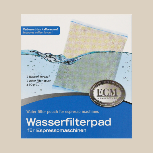 ECM Wasserfilterpad für Espressomaschinen mit Tank 1 Beutel 90 g Espresso Furore