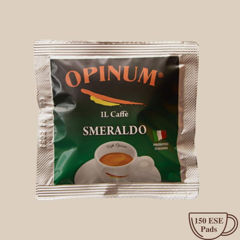 Opinum il caffe Miscela Bar Smeraldo E.S.E. Kaffeepads Espressopads Pads Pods Cialde Espresso Furore